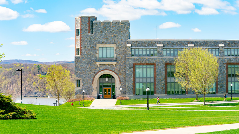 An image of the Marist College campus