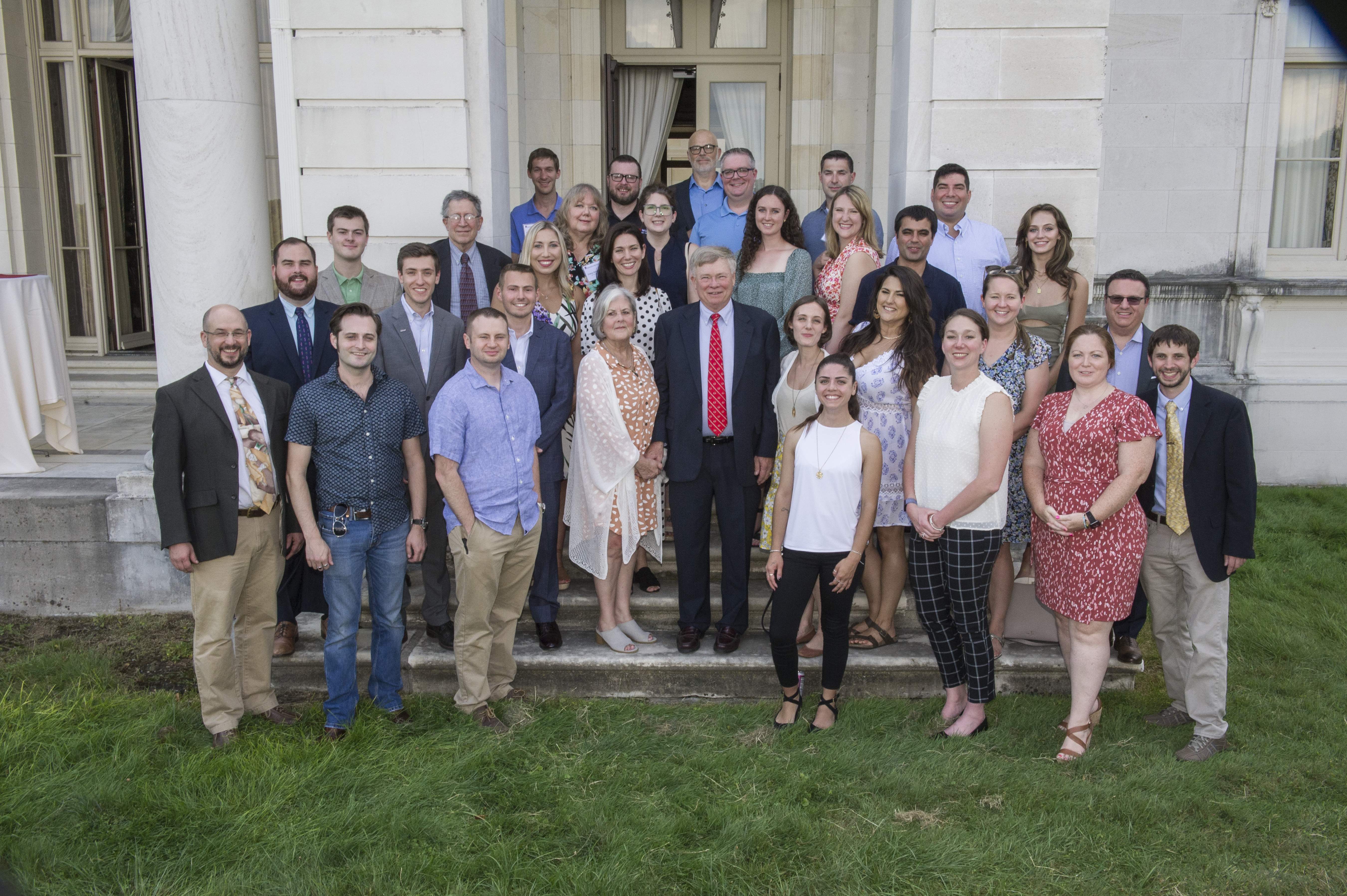 Guests included approximately 30 former interns. In total, nearly 200 Marist students completed internships with HRVI since the establishment of the institute in 2002. Photo: Al Nowak/On Location Studios