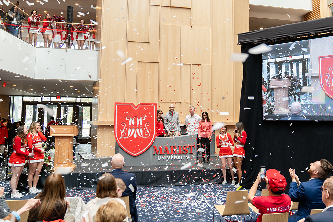 An image of Marist's celebration of University Day on Jan. 29, 2025. 