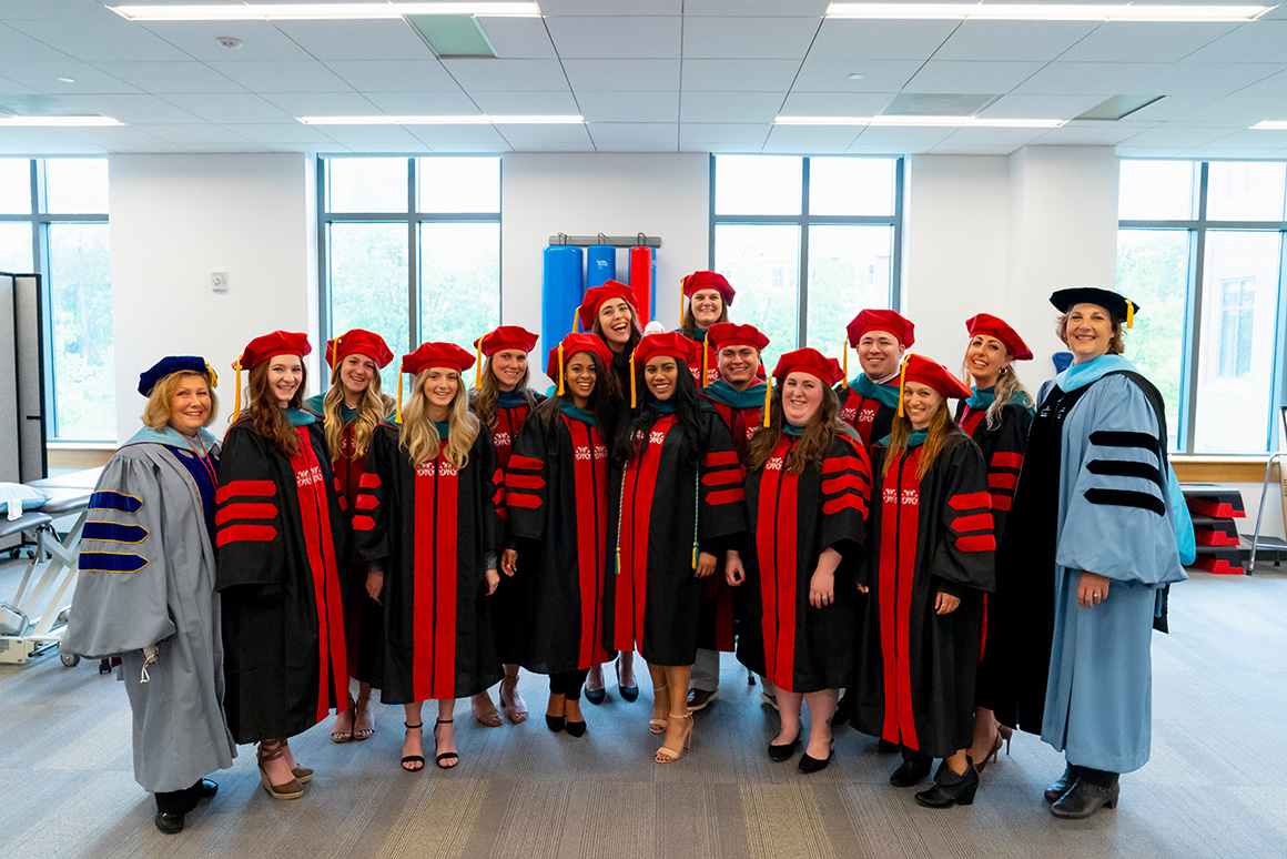 This is an image of the inaugural Doctor of Physical Therapy class