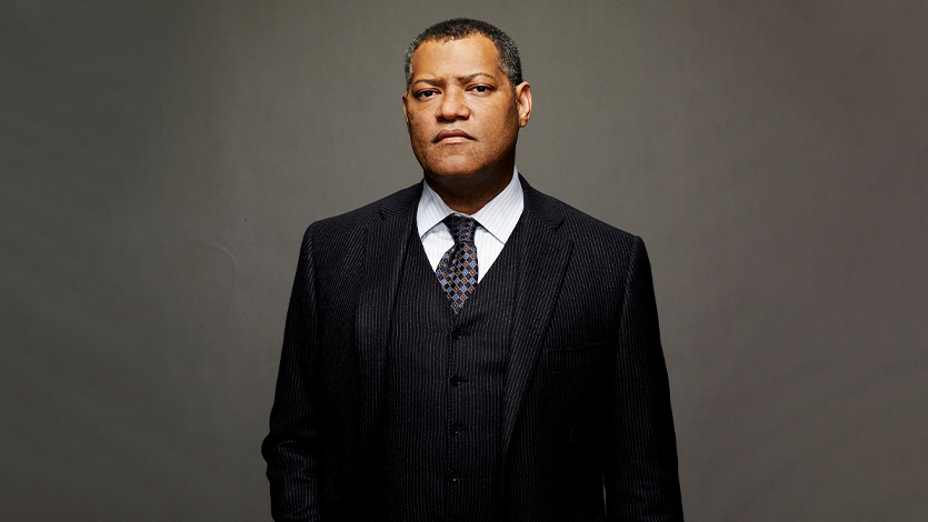 An image of Laurence Fishburne, who wrote and will perform “Like They Do in the Movies” at Marist College. Photo by Art Streiber.